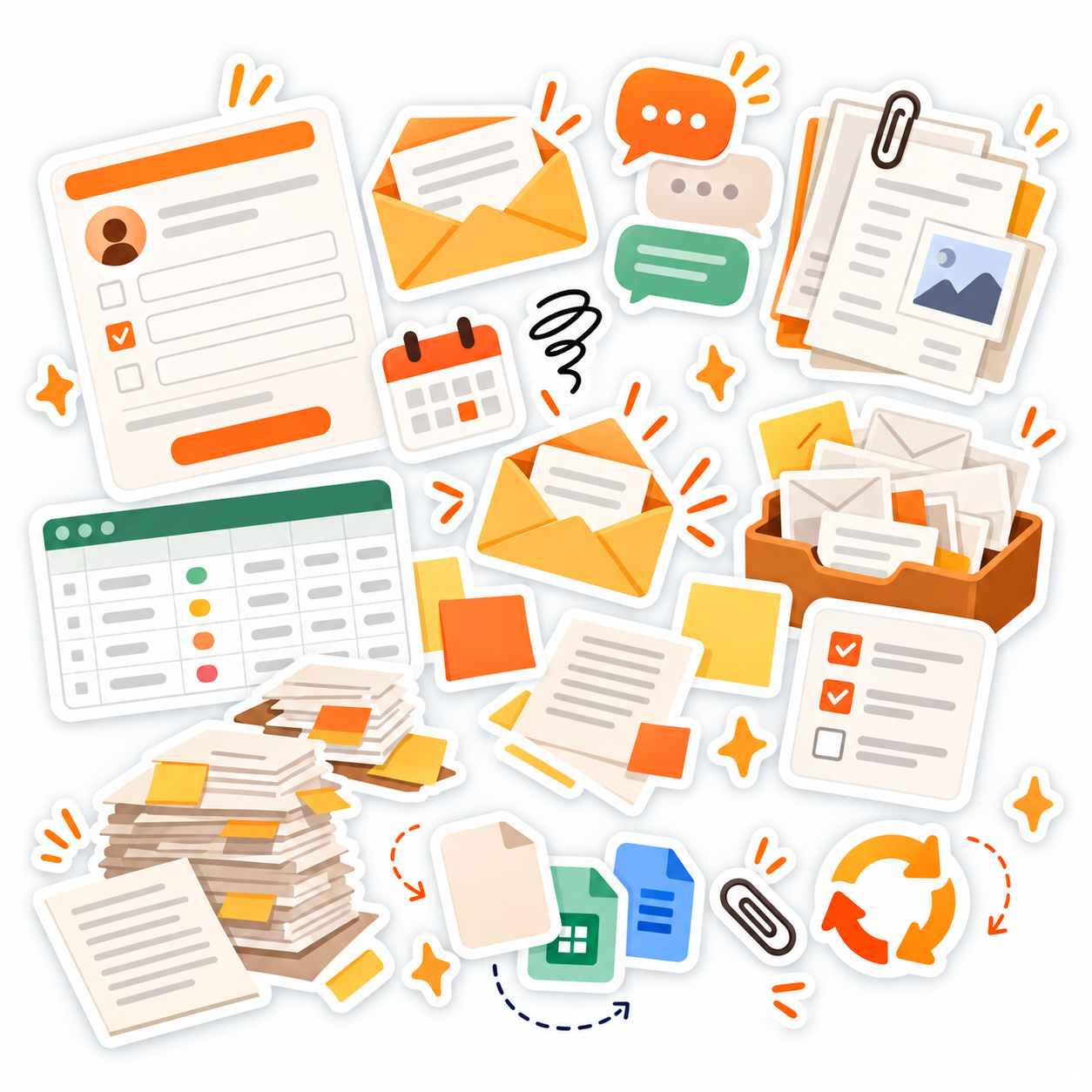 Event applications and onboarding paperwork